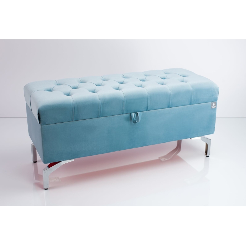 Tufted Storage Bench